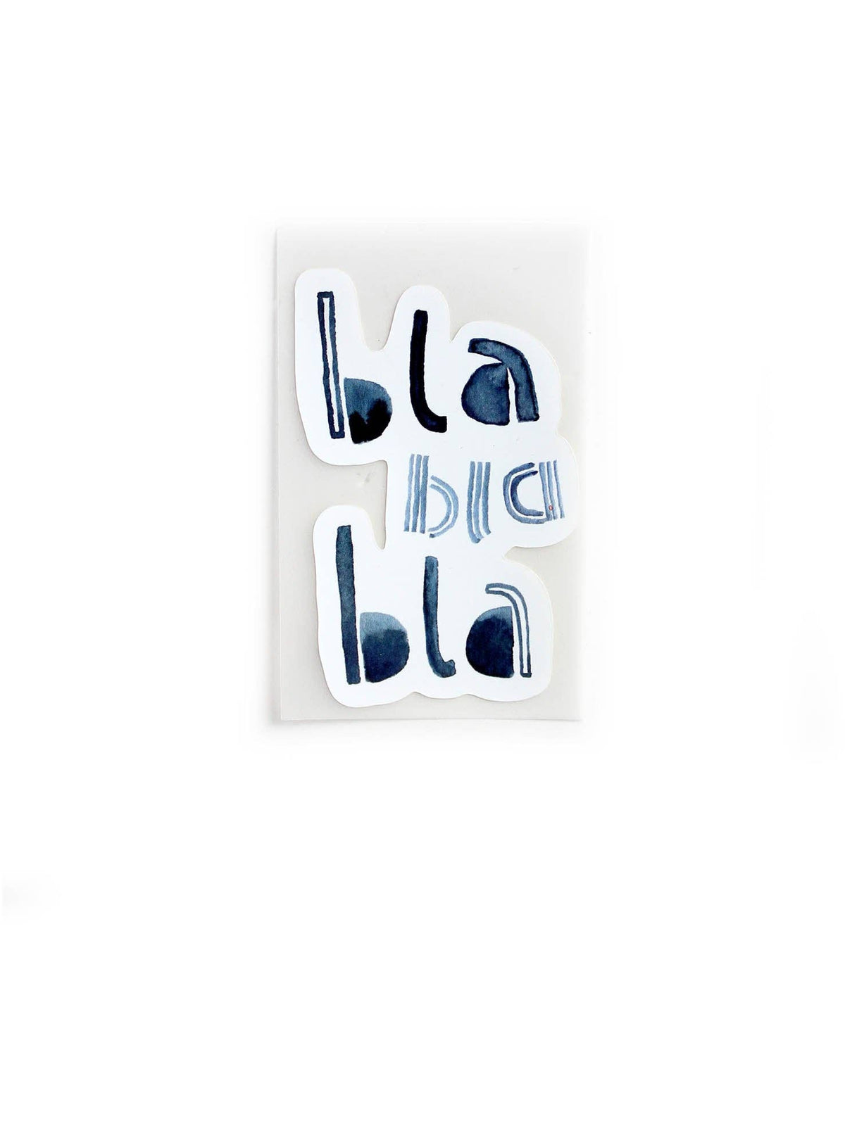 Bügelbild Blablabla