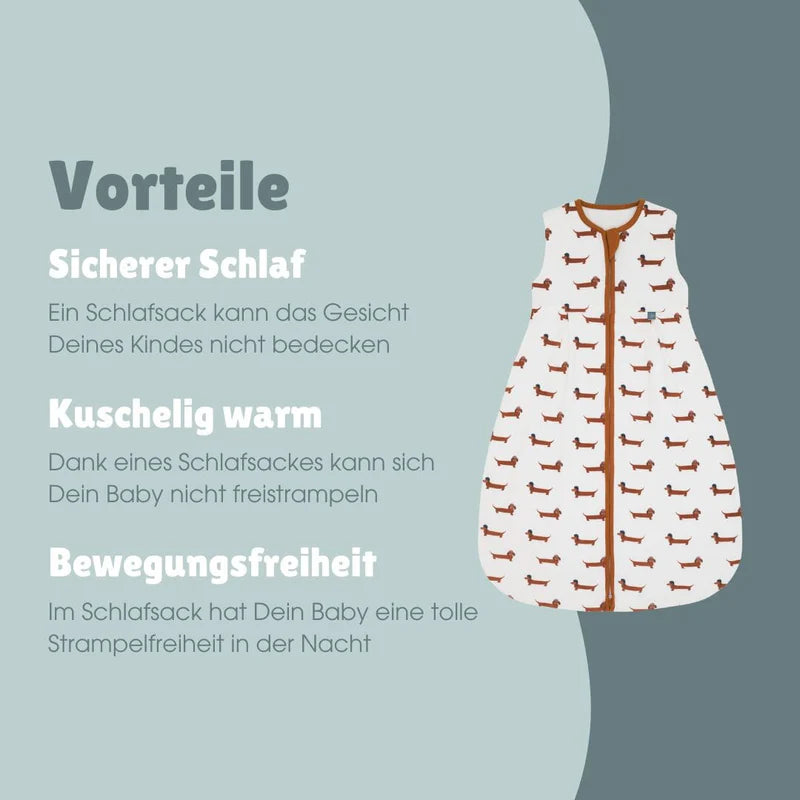 Schlafsack 1.0 TOG, Dackel