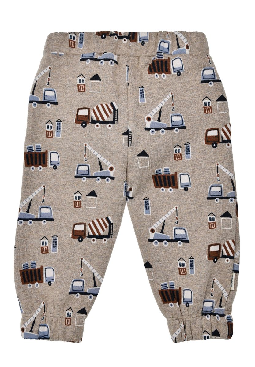 Bondi Kinderhose mit Baufahrzeugen und elastischen Bündchen bei Bärechind Winterthur Zürich Schweiz