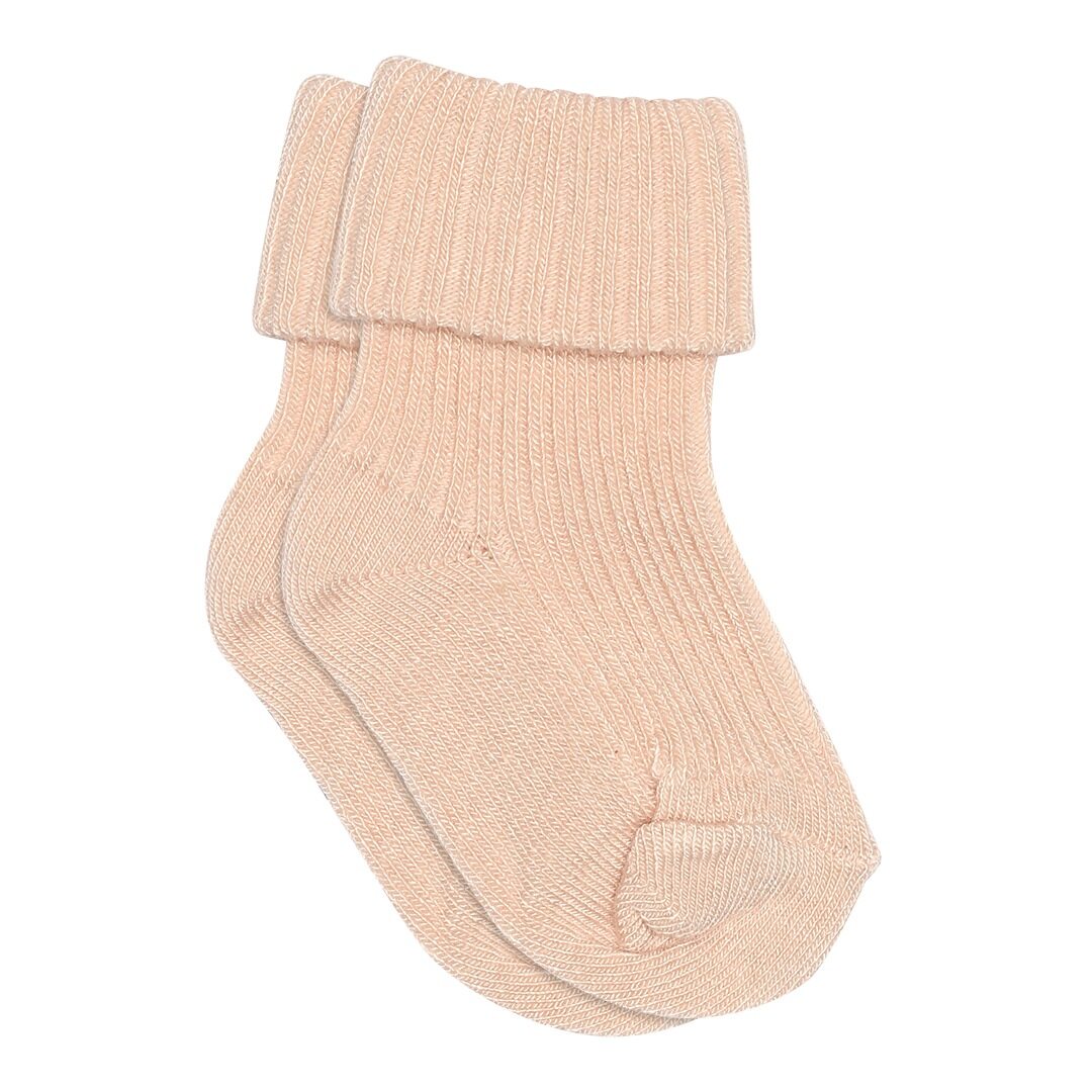MP Denmark Story Socken in Rose Dust aus weicher Bambus-Viskose mit umklappbarem Bündchen. Nachhaltig & hautfreundlich, erhältlich in Winterthur, Zürich, Schweiz.