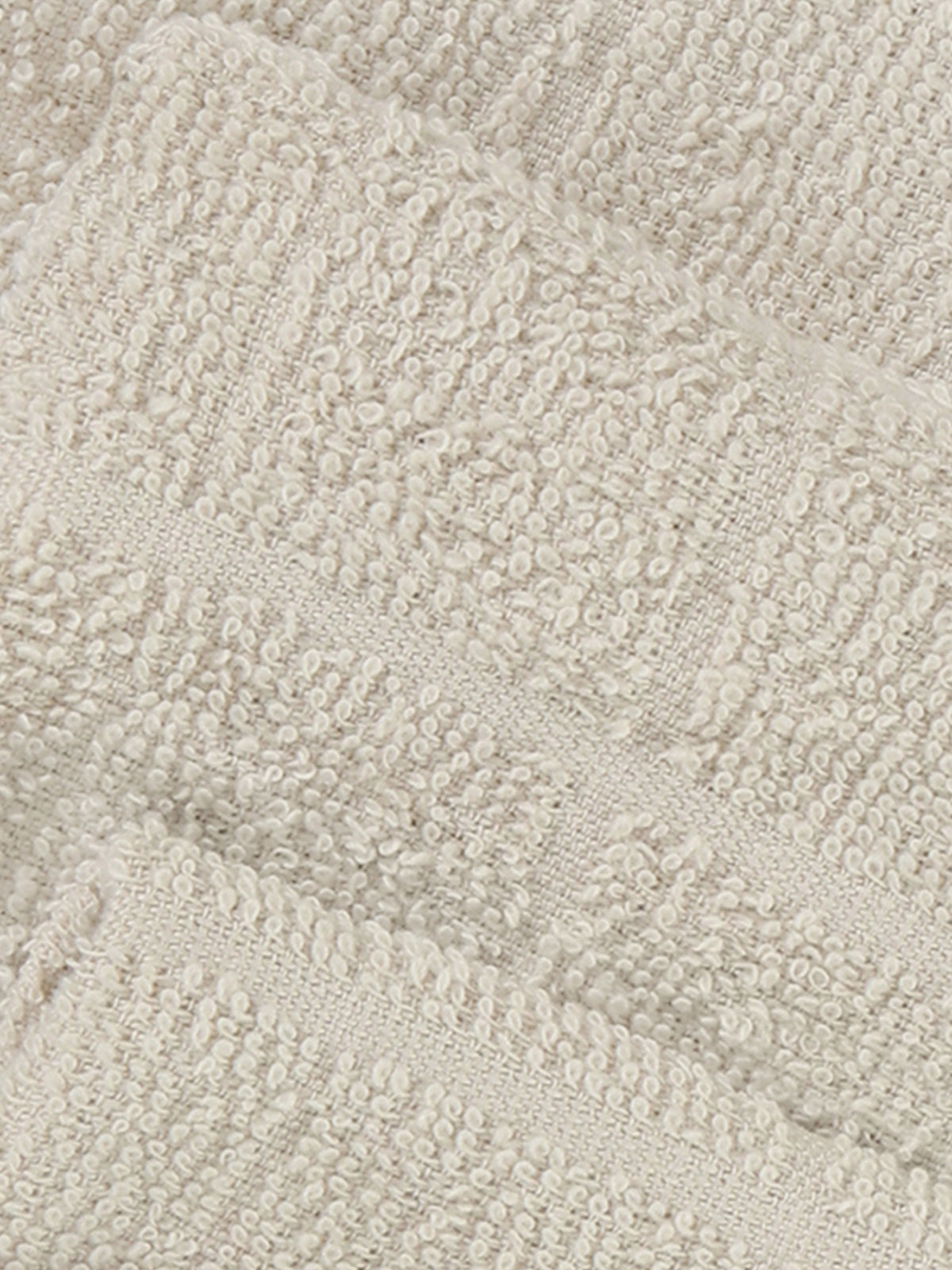 Detailaufnahme der weichen Baumwolle des Pippi Waschlappen Sets Rainy Day für empfindliche Babyhaut