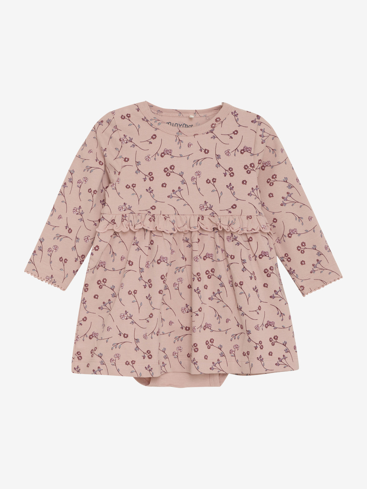 Dress LS AOP, Misty Rose