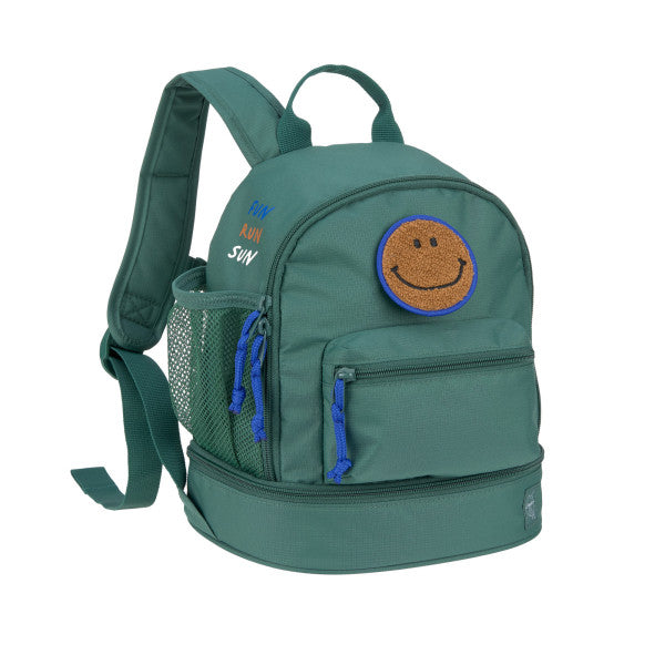 Kindergartenrucksack Mini - Little Gang, Dunkelgrün