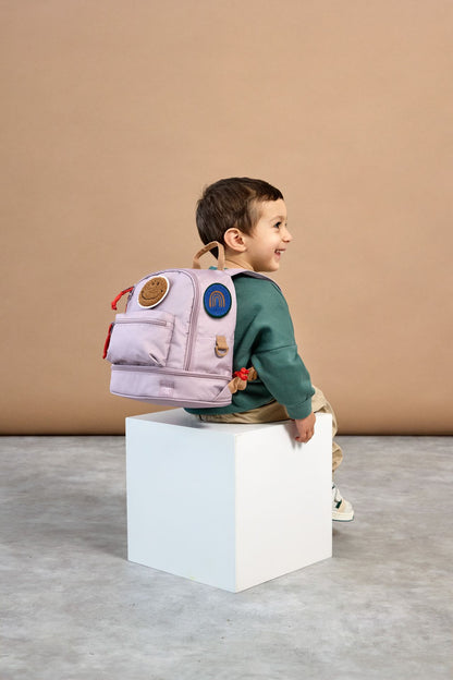 Kindergartenrucksack Mini - Little Gang, Lila