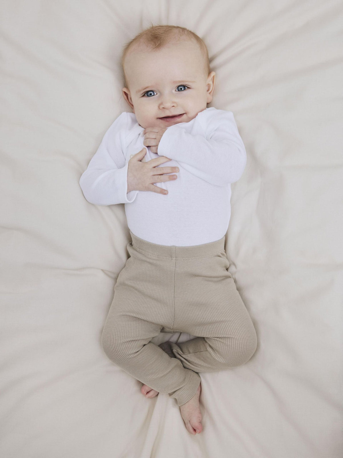 Ripp-Leggings, caschmier