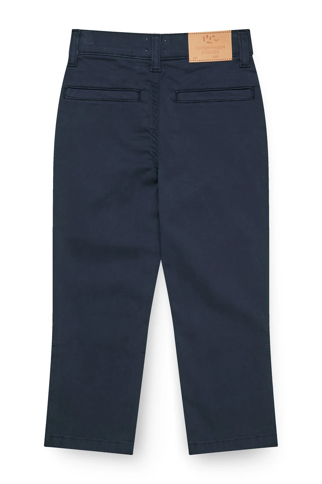 Silky Twill mit Knopf, Navy