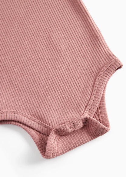 Langarmbody Modal, Rose Parfait