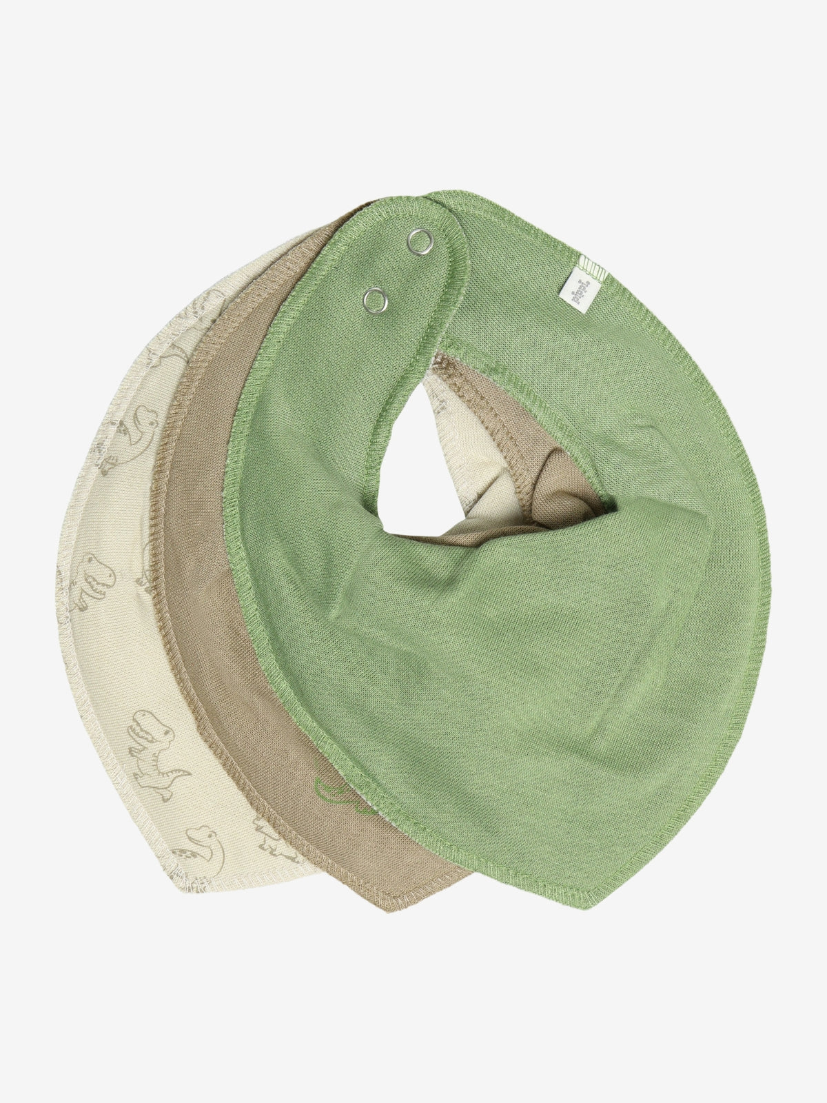 Bandana Bib, Silver Mink