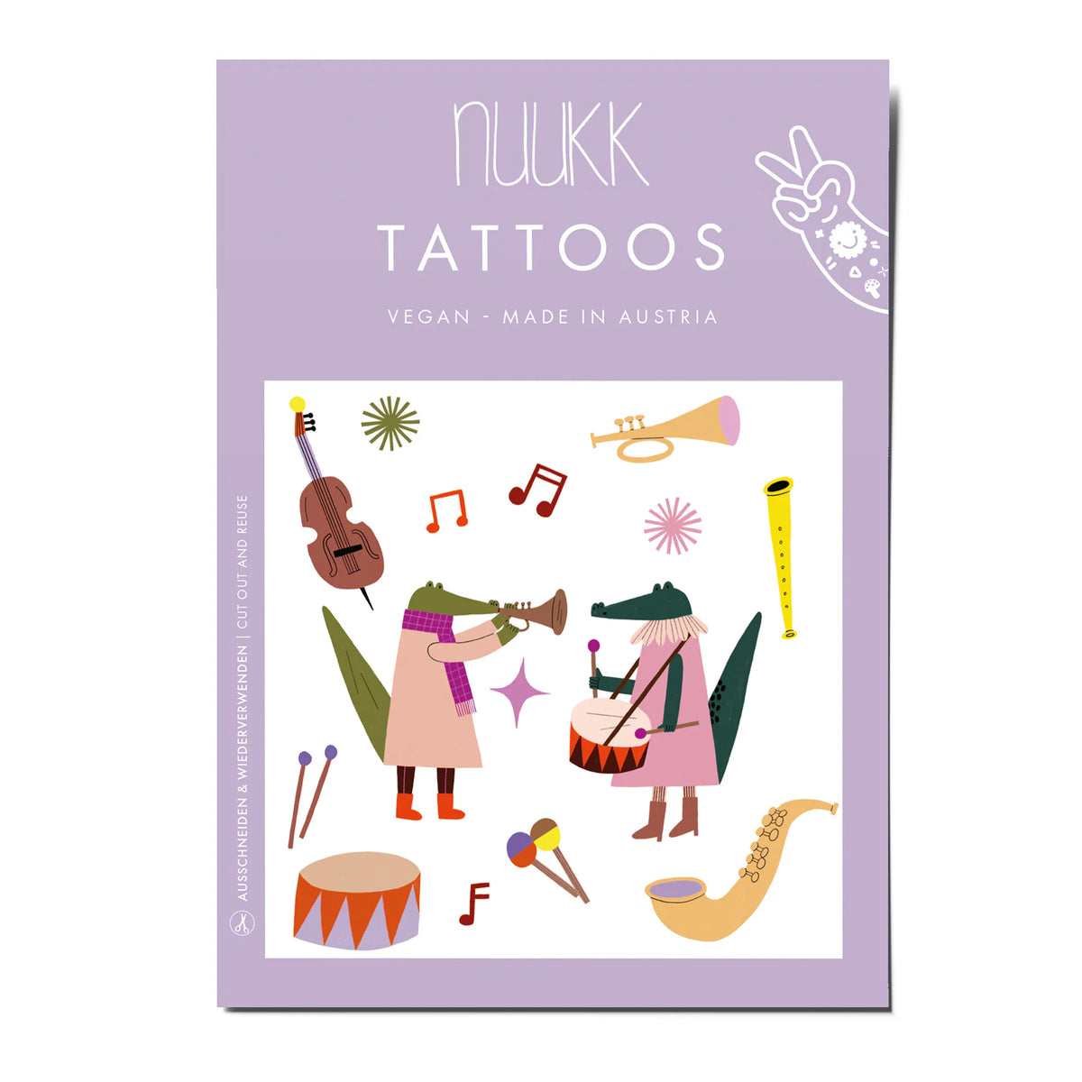 Nuuk Krokodil Kindertattoos
