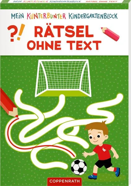 Cover Coppenrath Kindergartenblock Sport, Rätsel ohne Text von Carmen Eisendle