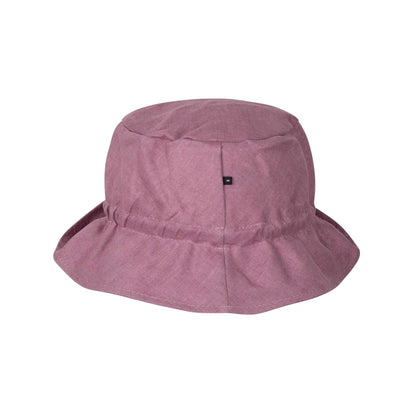 Schlapphut Leinen, mauve
