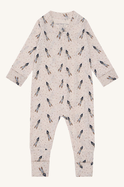 Hust&Claire Overall aus Wolle und TENCEL™ mit Raketenmuster bei Bärechind kaufen in Winterthur, Zürich, Schweiz.