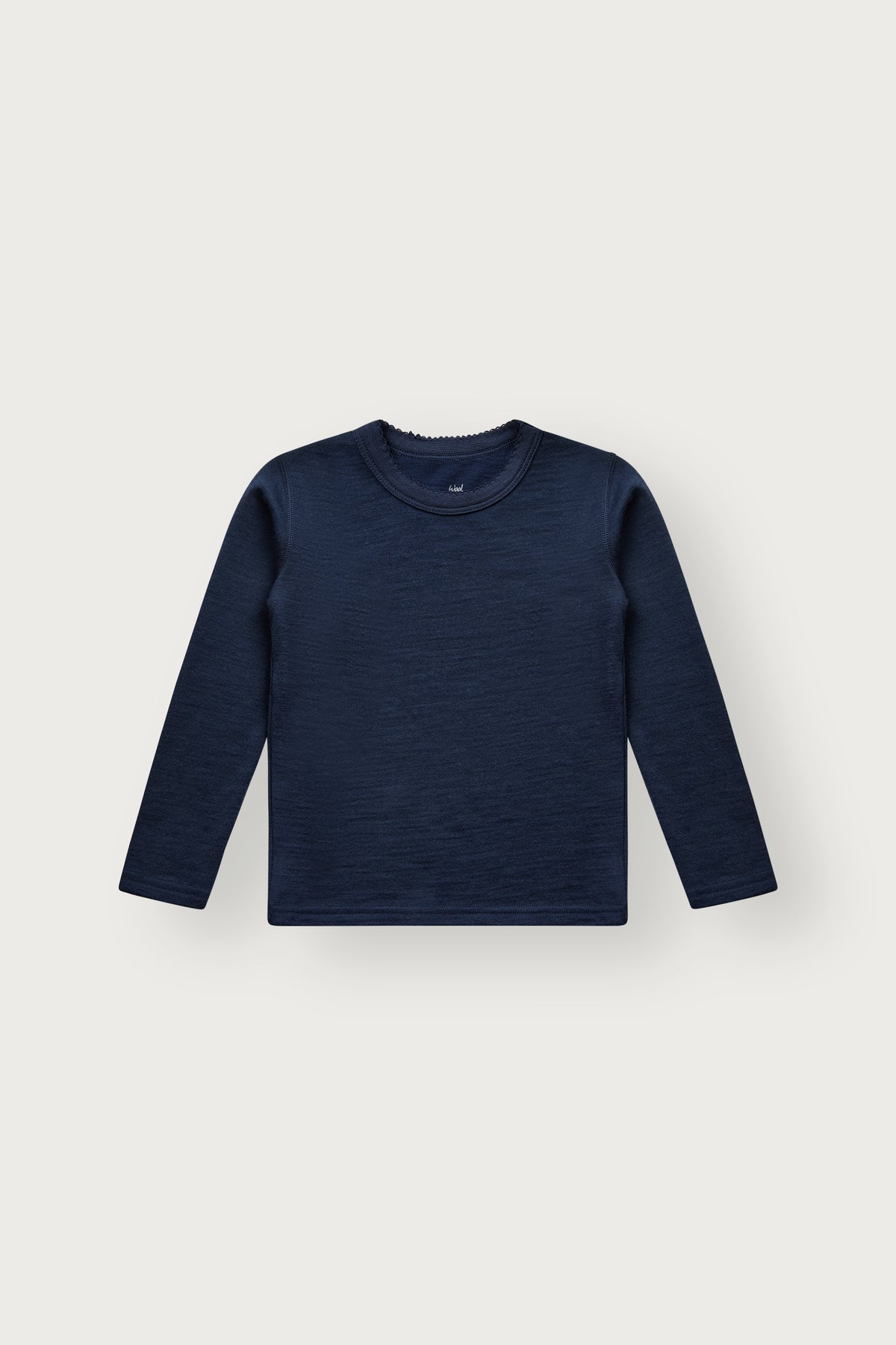 Langarmshirt aus Wolle und Bambus-Viskose, Oeko-Tex 100 zertifiziert
