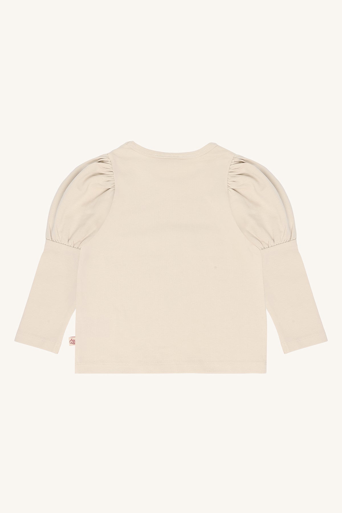 Langarmshirt aus 95% Baumwolle mit 5% Elastan, weich und dehnbar