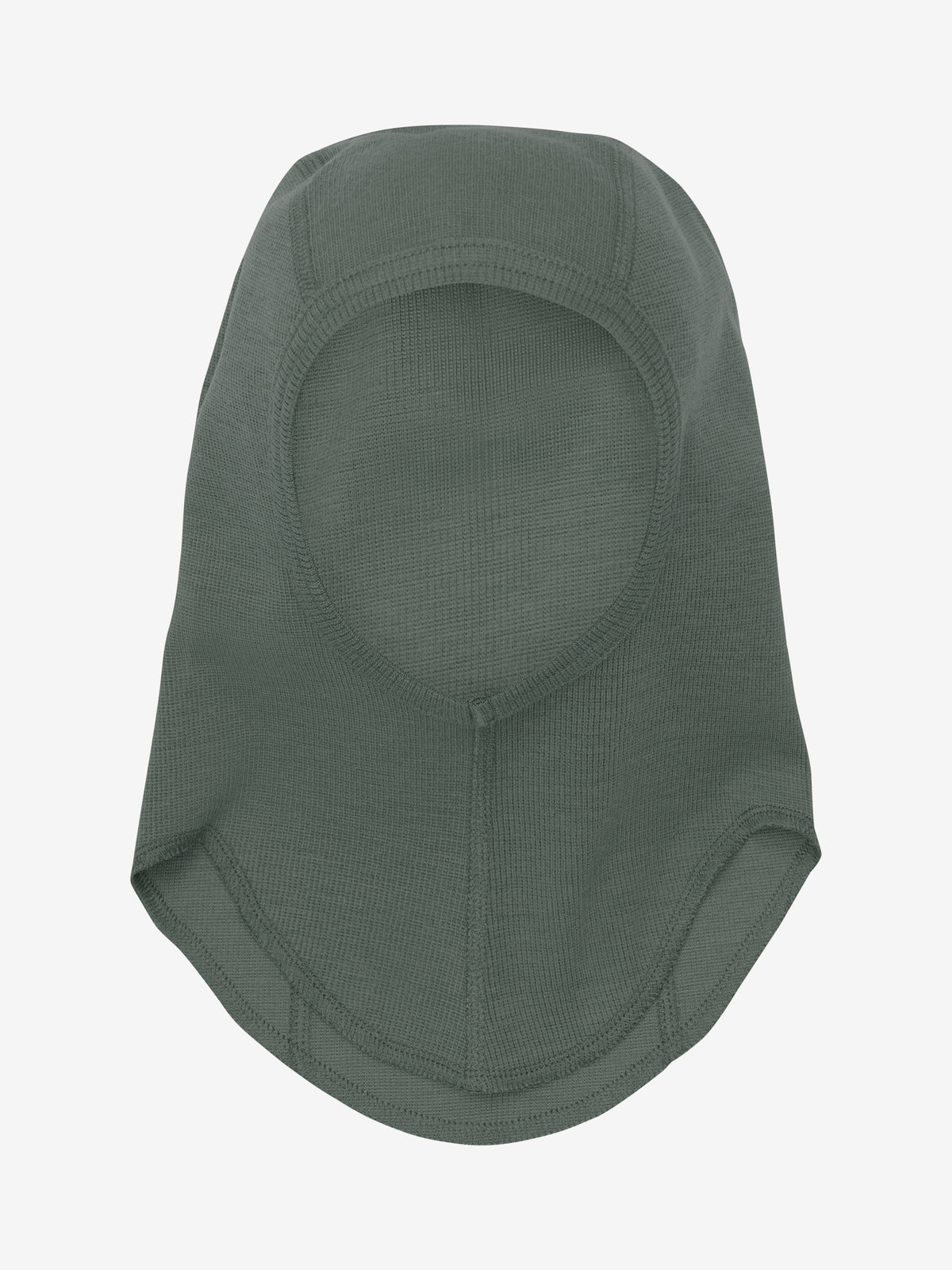 Seitenansicht der Merino Schlupfmütze in Beetle