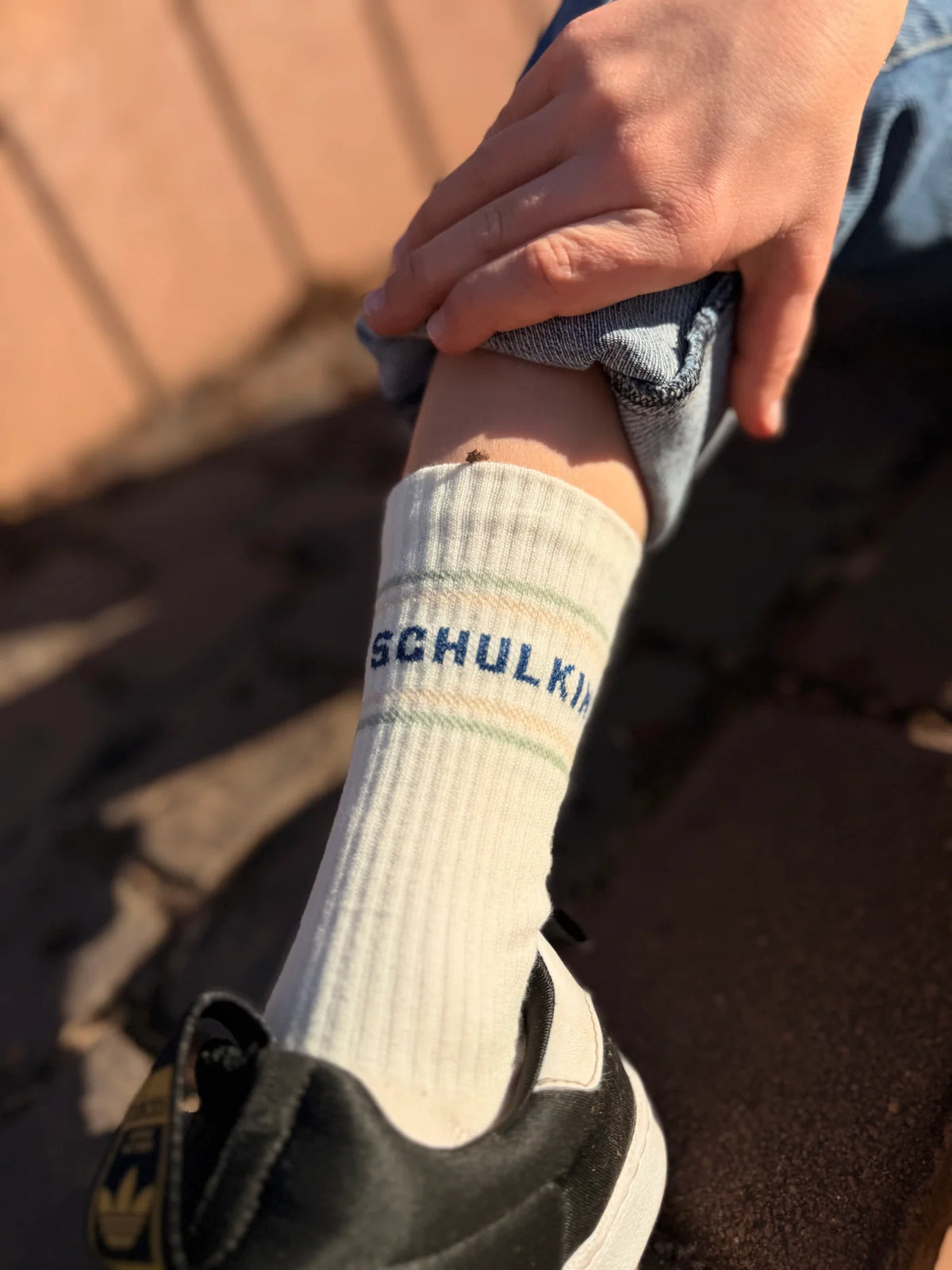 My Day My Dream Kindersocken Schulkind in Pastell, Ansicht 2