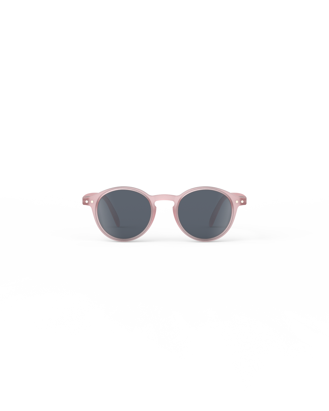 IZIPIZI Kinder Sonnenbrille 5-7 Jahrem Pink Frontansicht mit runden Gläsern – erhältlich im Kinderladen Bärechind Winterthur