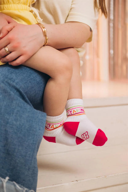My Day My Dream Kindersocken Kitakind in Rosa, Ansicht 2