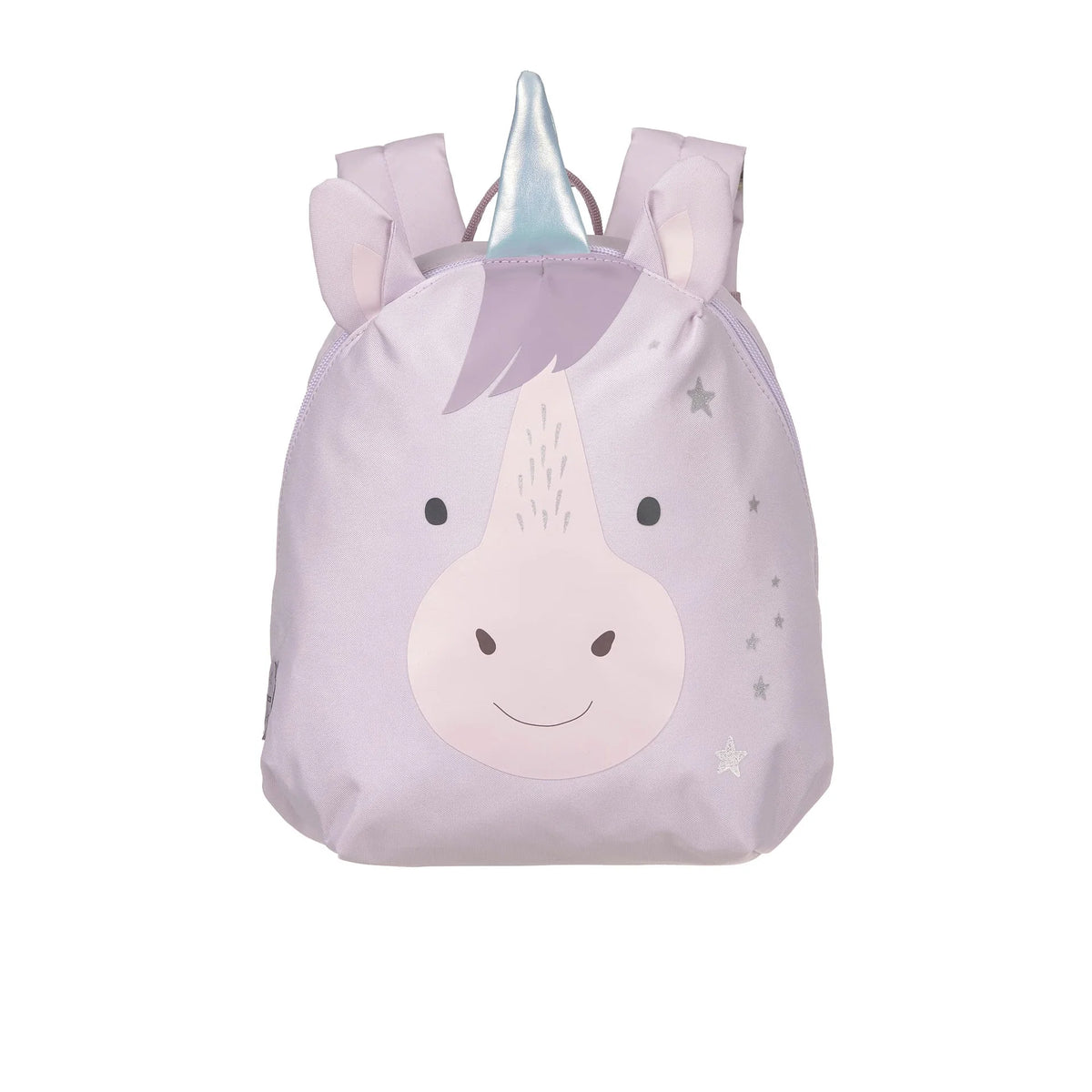 Lässig Kinderrucksack Tiny Team Einhorn, Vorderansicht