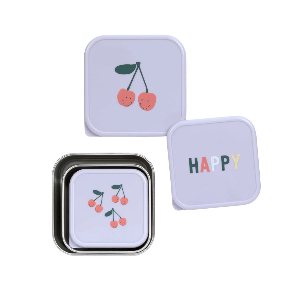 LÄSSIG Snackbox Cherry Set für Kindergarten und Schule nachhaltig im Bärechind Winterthur

