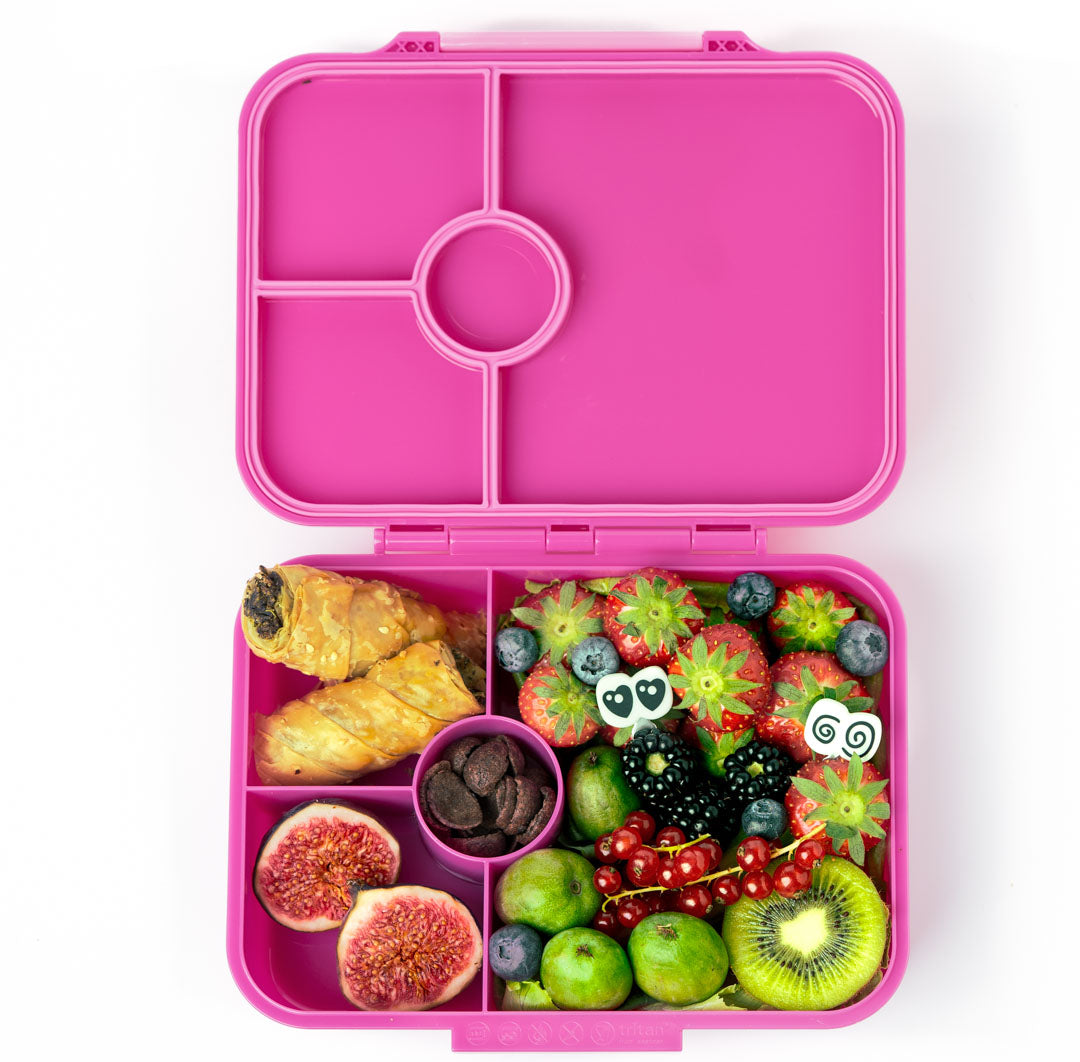 Lekkabox Znünibox Berry mit Silikondichtung und Trenner, erhältlich im Bärechind in Winterthur, Zürich Schweiz.