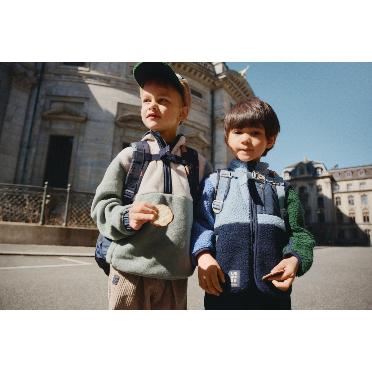 Liewood Nolan Teddyjacke für Kinder als warme Fleecejacke für Alltag und Ausflüge