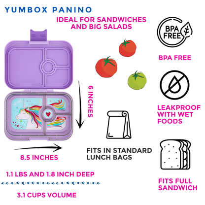 Kinder Lunchbox mit Fächern – BPA-frei, auslaufsicher und alltagstauglich