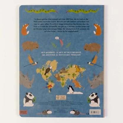 Einblick in das Buch Mein grosser Tieratlas von Katrin Wiehle
