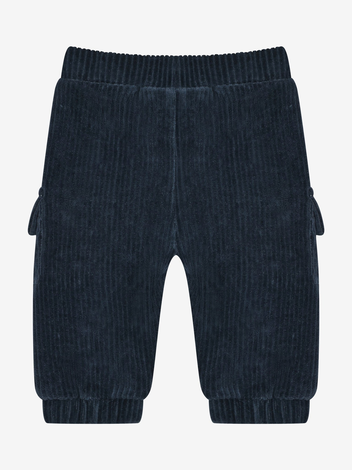 Minymo Cordvelourhose in Midnight Navy, Rückansicht