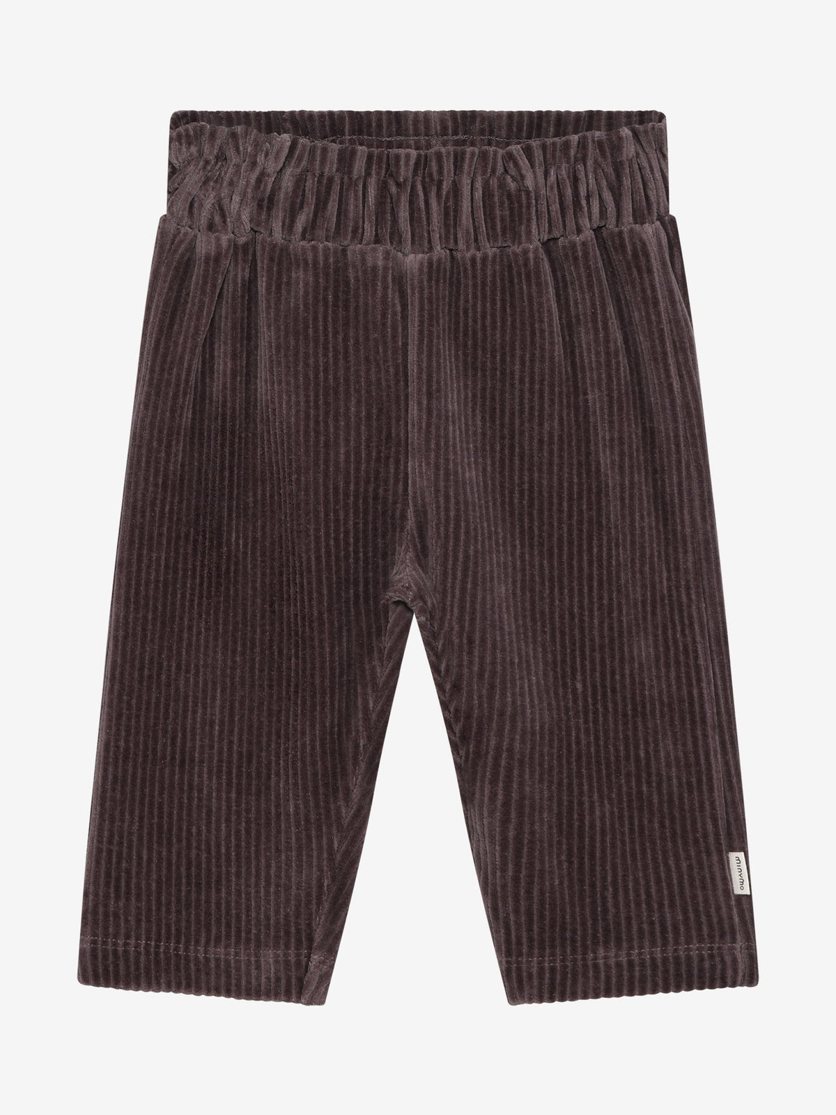 Minymo Cordhose Baby in Plum Truffle, Rückansicht
