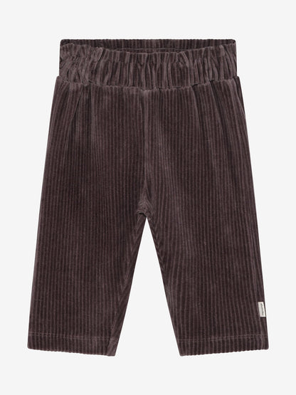 Minymo Cordhose Baby in Plum Truffle, Rückansicht