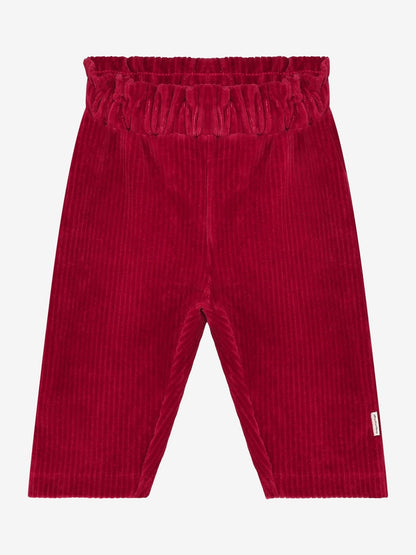 Minymo Cordhose Baby in Rio Red, Rückansicht