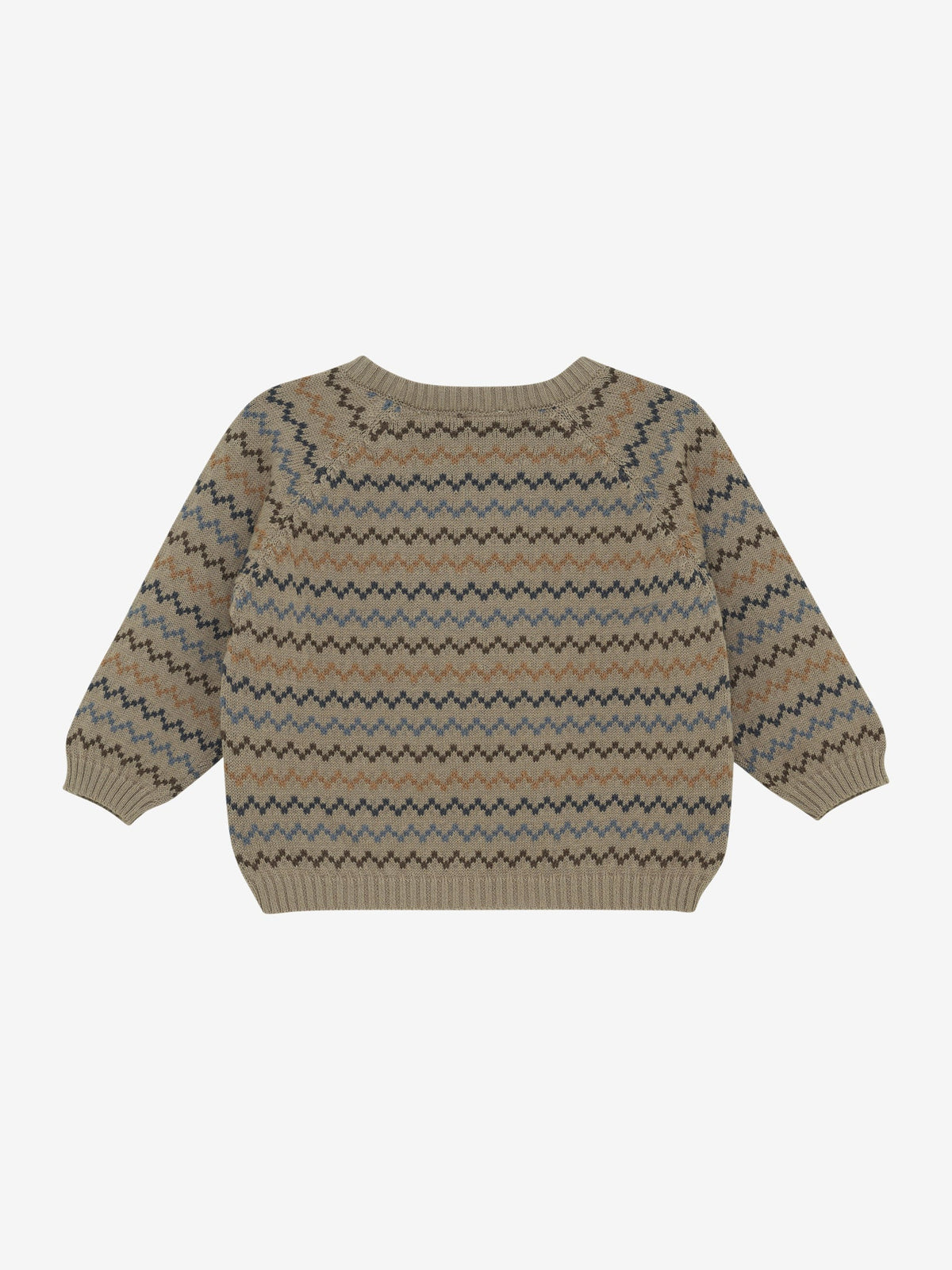 Minymo Strickpullover in Fungi, Rückansicht