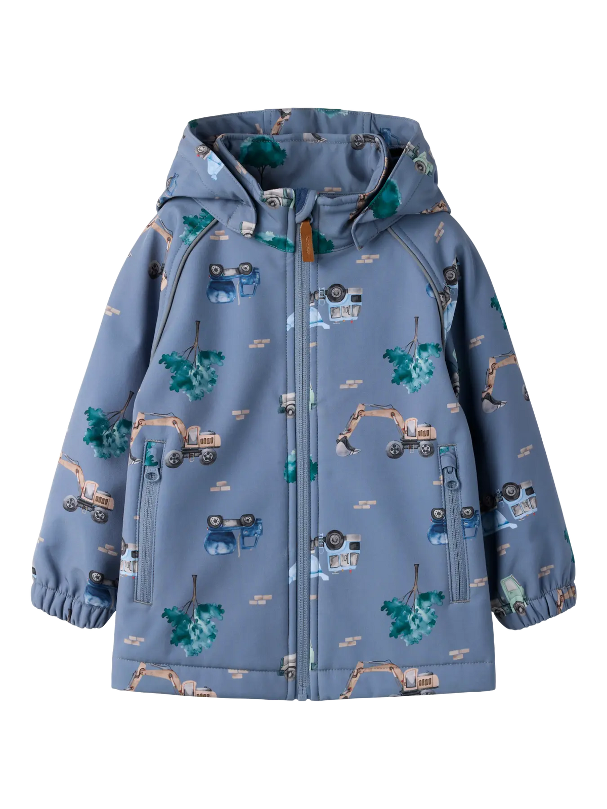Kinder Softshelljacke von Name It mit Print, nachhaltig bei Bärechind Winterthur Zürich Schweiz kaufen