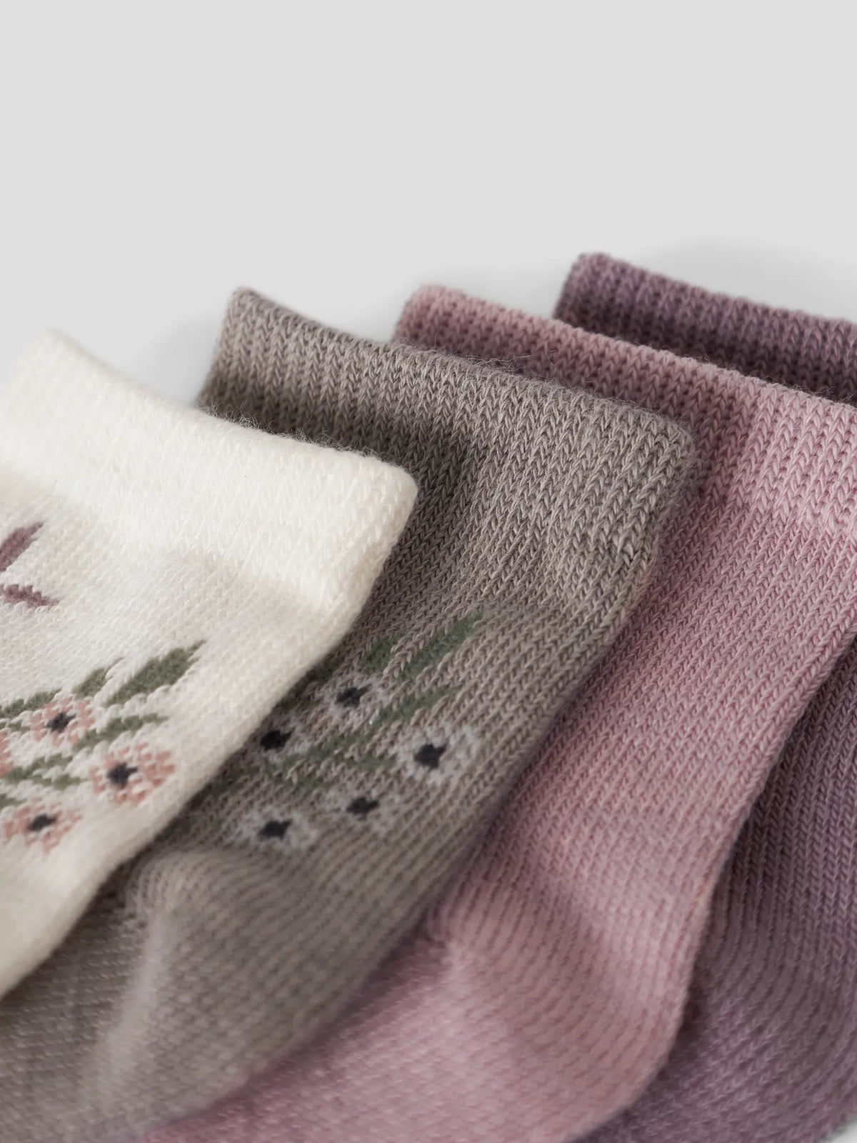 Name it Merino Socken 4er-Pack in Toadstool bei Bärechind