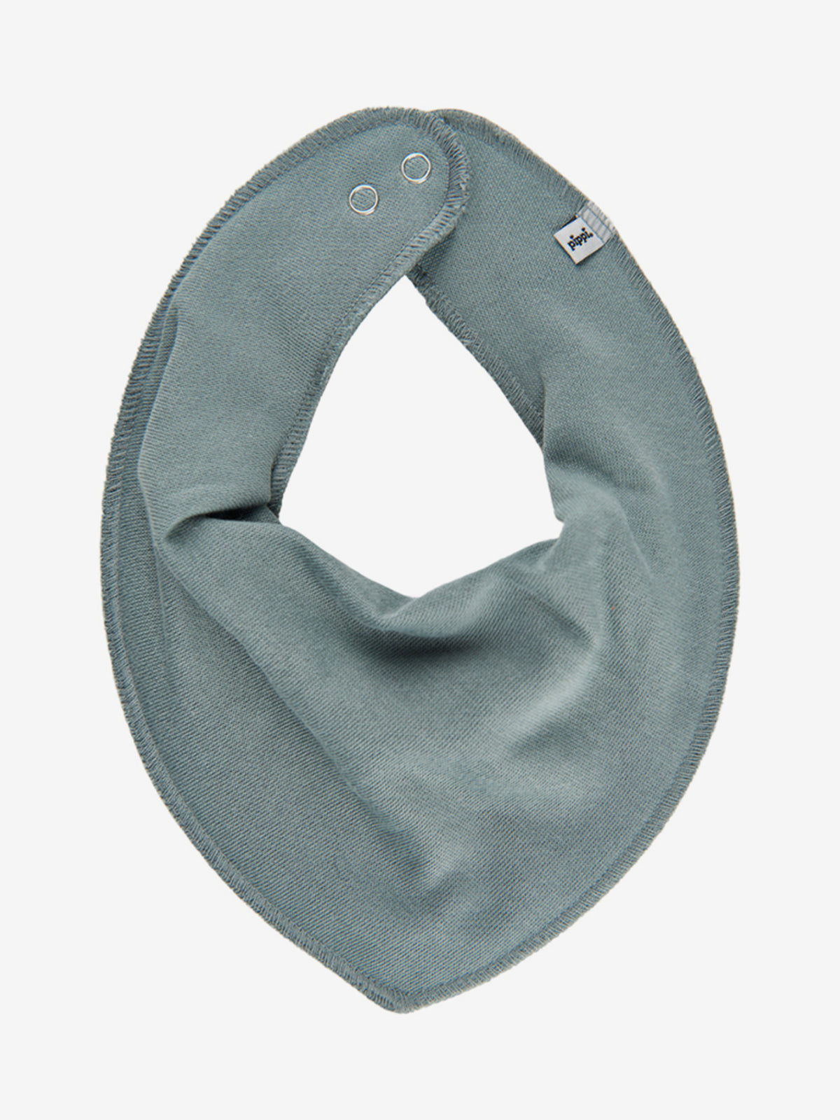 Pippi Bandana Bib, türkis-grau