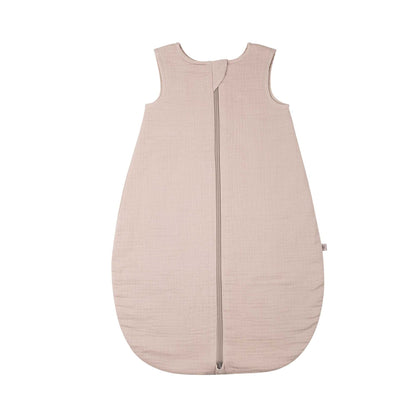 Schlafsack aus Musselin in Kaschmir-Beige von Pure Pure by Bauer – nachhaltige Babyausstattung in Winterthur, Zürich, Schweiz.