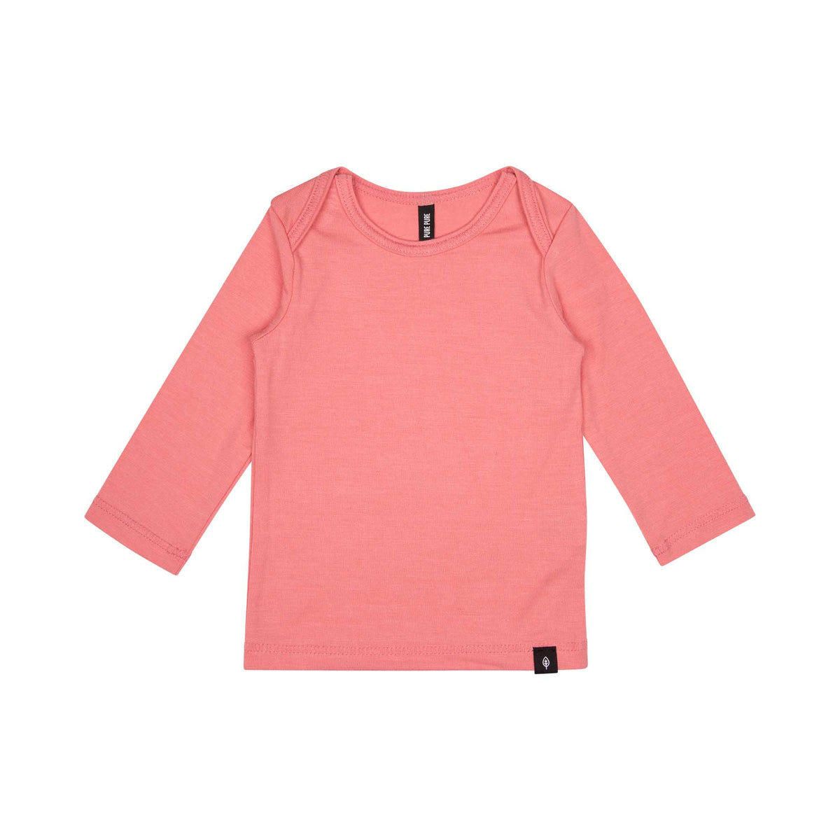 Pure Pure Langarmshirt UV50 natürlicher Sonnenschutz Farbe Dusty Rose für Babys und Kinder nachhaltige Kindermode Schweiz Bärechind Winterthur.