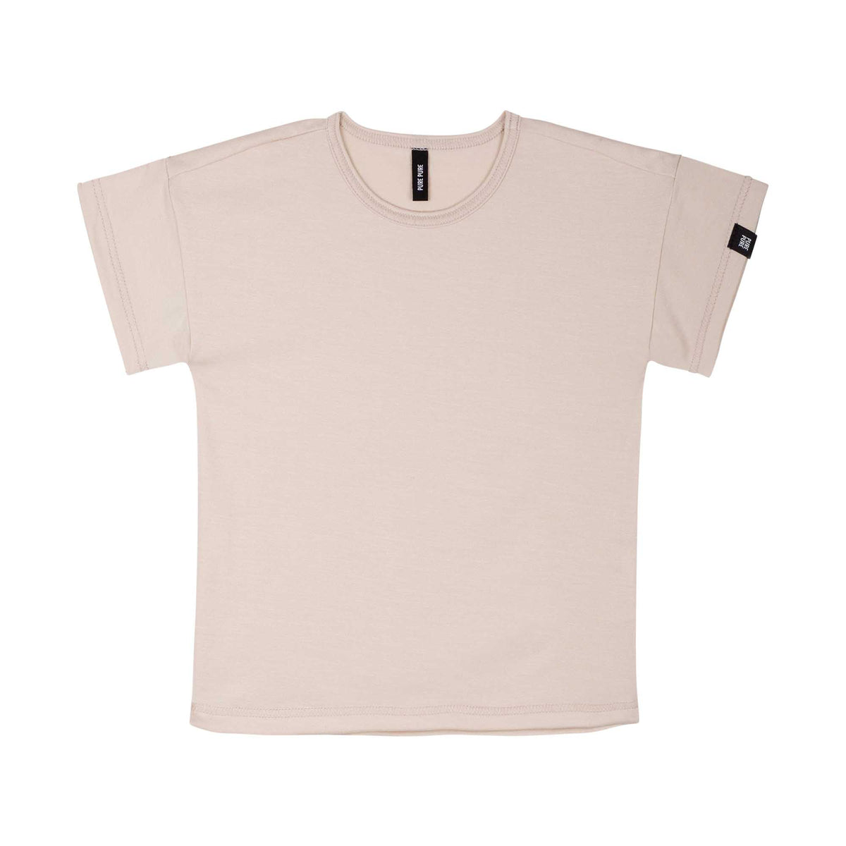 Pure Pure UV Shirt 50+ aus Tencel in Oat für Kinder atmungsaktiv im Bärechind Winterthur Schweiz.