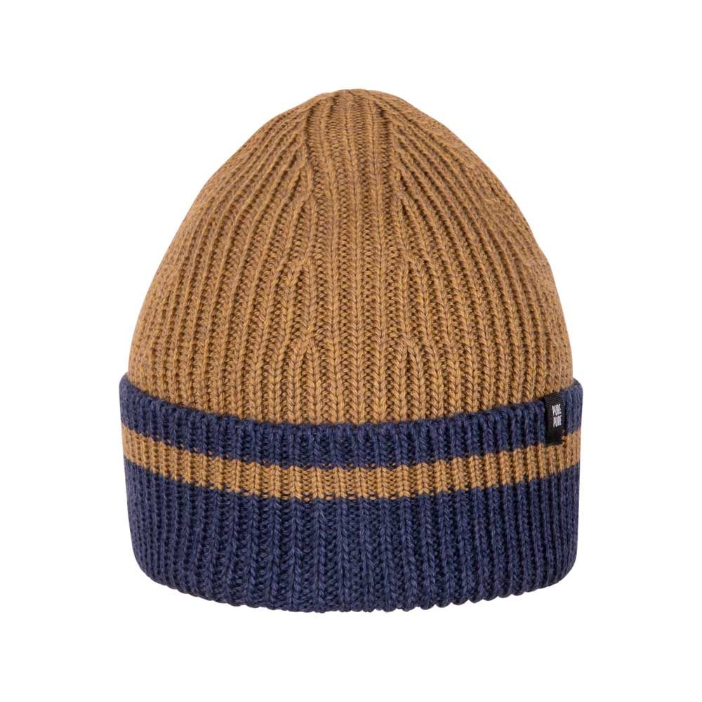 Mini-Ripp Mütze Silky in der Farbe ermine von Pure Pure by Bauer – erhältlich im Bärechind in Winterthur. Nachhaltige Kindermütze aus GOTS-zertifizierter Merinowolle, Baumwolle und Seide.