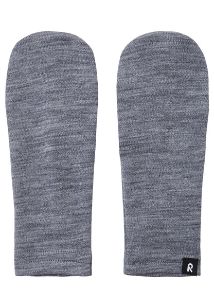 Reima Eino Strickfäustlinge Melange Grey Vorderansicht