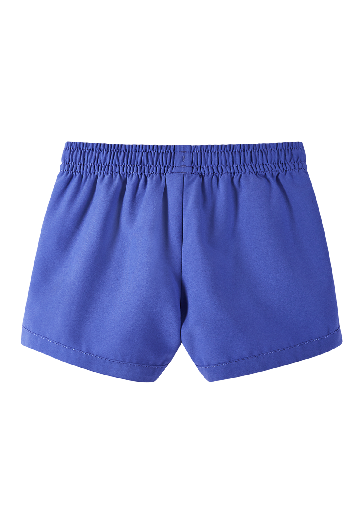 Rücseite der Reima Nauru Badeshorts – in Lila mit UV-Schutz