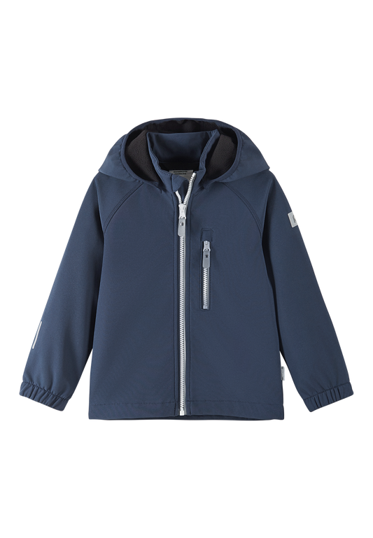 Reima Softshell-Jacke Vantti Navy Vorderansicht