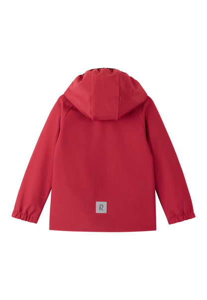 Reima Softshelljacke Vantti Cranberry Rückansicht für Kinder in Zürich Schweiz