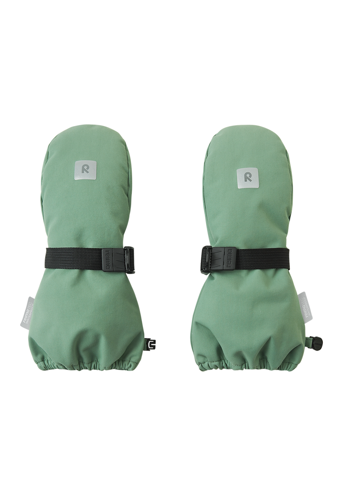 Wasserdichte reimatec faustlinge ote green clay fuer kinder im baerechind winterthur zuerich schweiz vorderansicht