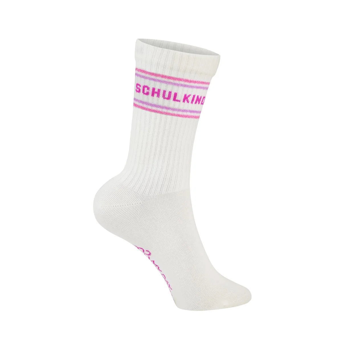 My Day My Dream Kindersocken Schulkind in Pastell Rosa bei Bärechind