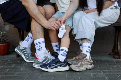 My Day My Dream Family Kollektion mit Socken für Eltern, Kinder und Babys