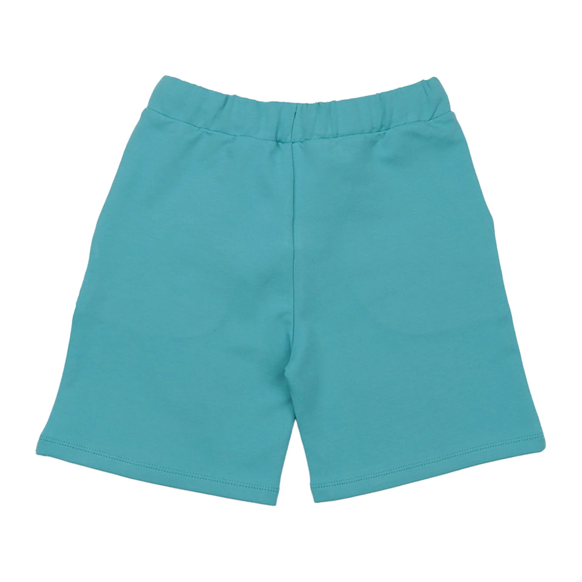 Walkiddy Mystic Lagoon Kinder Shorts Rückseite aus Bio Baumwolle – nachhaltige Kindermode bei Bärechind Winterthur Zürich Schweiz