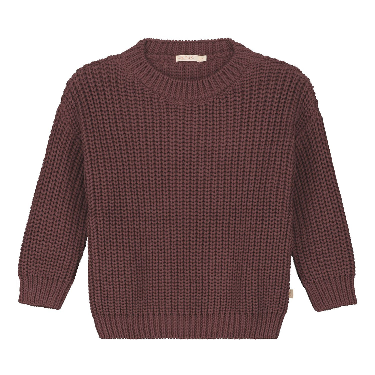 Chunky Knitted Sweater, fig